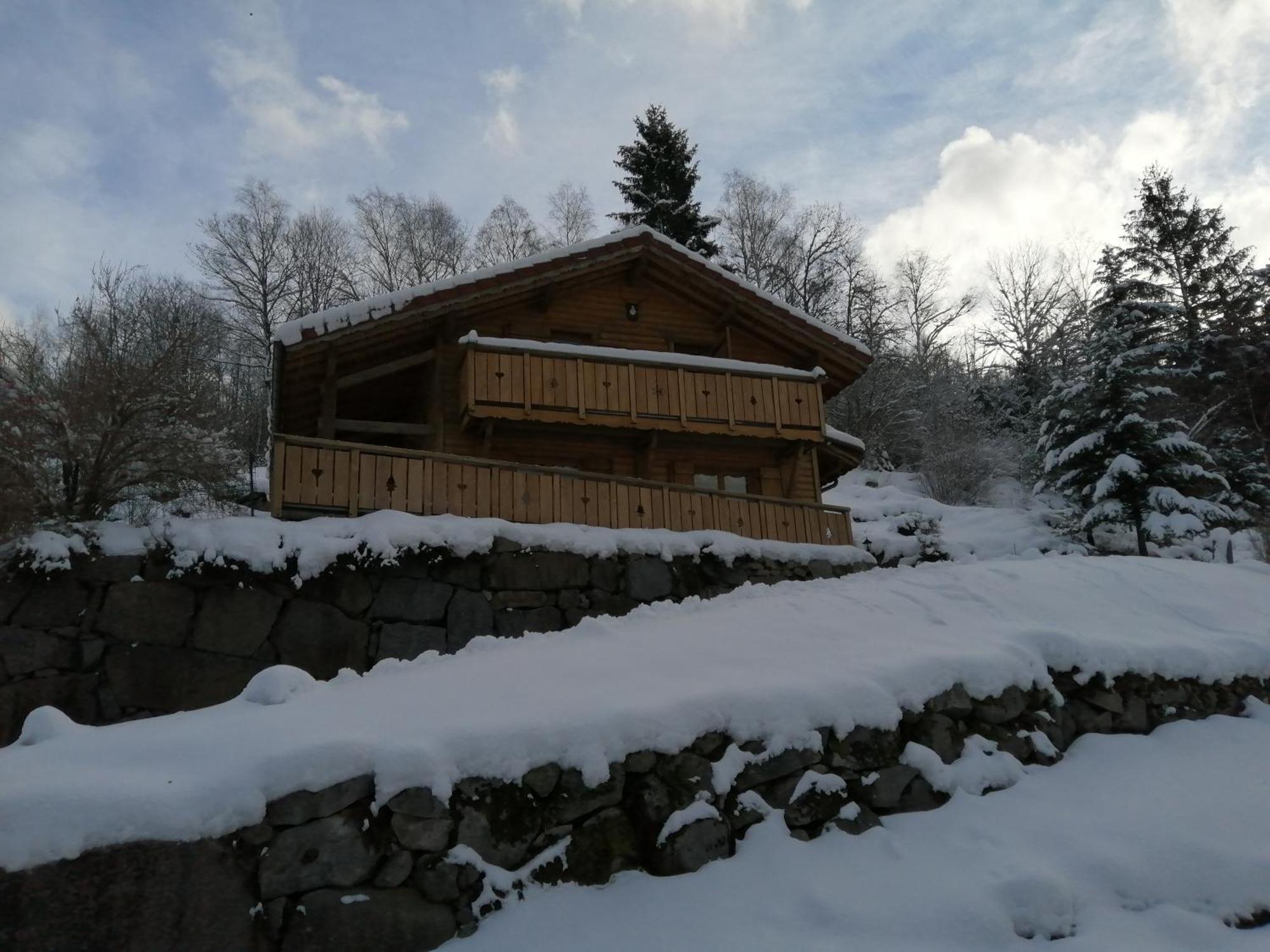 Chalet Typique Vosgien "Les Barbotines" Вантрон Екстер'єр фото